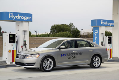 Volkswagen HyMotion Hydrogen Fuel Cell Golf SportWagen and Passat US version 2014 